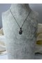 Steel Necklace with Zircon Stone Figure Models - 5