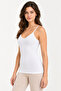 Women's Modal Cotton Thin Strap V-Neck Basic Undershirt Flexible Daily Undergarment - 3