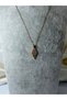 Steel Necklace with Zircon Stone Figure Models - 5