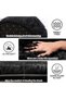 3 Piece Microfiber Absorbent Non Slip Bath Mat Set Rubber Backing Quick Dry Thick - 3