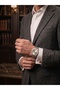 Titan Premium Silver Steel Men's Wristwatch - 4