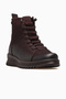 Women's Leather Lace-Up Casual Boots 26K 1953877K Brown - 4