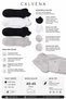 96% Cotton Men's Short Mesh-Ear Socks with Elastic Midsole, Seamless, Scented, Washable, Premium Quality, 4 Pairs, 4 Colors Socks - 2