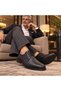 Genuine Leather Lace-Up Classic Leather Shoes with Full Orthopedic Gel Soles - 4