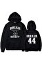 Off Campus Graham 44 Printed Cotton 3 Thread Threaded Oversize Sweatshirt