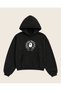 Chrome Hearts X Bape Collab Printed Oversize Hoodie 100% Cotton 3 Thread Threaded Unisex Hooded Sweatshirt