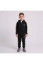 Boy's 3-Strap Hooded Tracksuit Set Bottom+Top