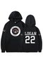 Off Campus Logan 22 Briar Printed Cotton 3 Thread Threaded Oversize Sweatshirt