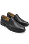 Genuine Leather Laceless Full Orthopedic Gel Sole Classic Leather Shoes - 6