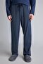 100% Cotton New Regular Fit Henley Collar Pocket Long Sleeve 2-Piece Pajama Set I2490Ax26Au - 5