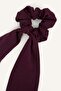 Gingham Patterned Scarf Detailed Women's Hair Accessory I6975Axns - 3