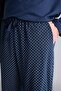 100% Cotton New Regular Fit Henley Collar Pocket Long Sleeve 2-Piece Pajama Set I2490Ax26Au - 6
