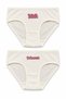 Girls' Panties Set 4-Piece Panties Set Cotton Children's Underwear Princess Diva Star Printed Children's Slip Panties Gift Children's Panties Set Pink White Girls' Underwear Sli̇p-K-06 - 2