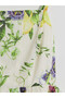 Nevavm Square Neck Rope Strap Floral Dress with a Difference - 5