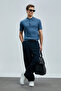 111090108 Bold Men's Sweater Dark Blue - 4