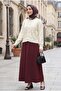Hair Braided Ruffled Buttoned Knitwear Cardigan -Ecru - 4