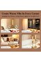 3-Piece Gold Candlestick Holder, Different Sizes for Wedding Centerpiece - 2