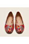 Valley Ethnic Pattern Classic Cut Ballerinas (Strapless Model) - 3