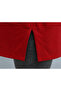 Crew Neck Slit Oversize Combed Cotton Tunic -Red - 6