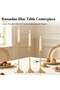 Pale Gold Candle Stand, Three Sizes Set for Modern Home