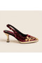 Turquoise Embroidery Detailed Wide Goblet Heeled Thin Platform Heeled Shoes - 2