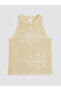 Alita City Halter Neck Openwork Knitwear Blouse with a Difference - 6