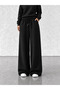 Women's 3-Piece Set Winter Fleece Lined Wide Leg Sweatpants Black Gray Navy Blue - 6