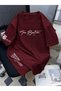 -Erkek 3 Thread Oversize T-Shirt – Casual Elegance & Comfort the Boston - 2