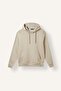 Regular Fit Hooded Soft Fleece Basic Sweatshirt with Kangaroo Pocket X8283Az26Au