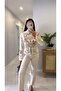 Florse Beige Embroidered Jacket - 3