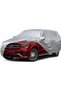Daily Use Ultra Light Car Cover Waterproof All Weather for Automobiles, Outdoor indoor Full Size Cover Rain Sun UV Protection Universal Fit for SUV Jeep (201-212 inch) SILVER