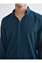 Regular Fit Long Sleeve Poplin Men's Shirt - 3