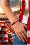Macrame Red White Turkey National Team Fan Bracelet Handmade Adjustable Unisex Knitted Sports Rope Bracelet - 5