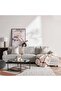 SYNES CORNER SOFA SET - BEIGE - 7