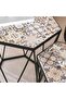 Gemso Metal / Mosaic Table 2/s - Black - 3