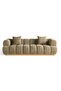 Kome 3 Seater Sofa- Green - 8