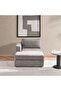 Reem Left Arm Modular Chaise- Grey - 2