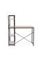 Weltech Writing Desk With Shelves -natural Black - 2