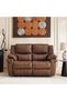 Hireem 2 Seater Recliner Sofa- Brown - 7