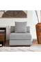 Monro Armeless Sofa - Dark Grey - 2
