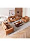 Code 2 Seater Sofa - Light Brown - 6
