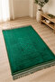 Soft Velvet Textured Prayer Mat - Patterned Tufted Prayer Mat - 3