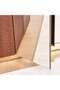 Casavelle 6 Door Wardrobe With Mirror - Walnut - 7