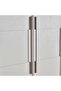 Mercan 6 Door Wardrobe With Mirror - Cream - 7