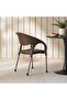 Pilsan Outdoor Chair - Brown - 3