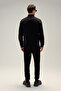Half Zipper Men's Sweatshirt 6Wm1025-Bk - 4