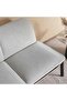 Juno Office 2 Seater Sofa- Light Grey - 4
