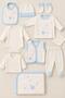 Gaye Baby Boy Starry Bear Newborn Hospital Release 10 Piece Bodysuit Set Boxed Yhç0205 - 3
