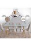 Kenston 1+6 Dining Set - Clear Beige - 4