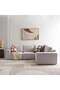 Breet Right Arm Single Seater Sofa - 3